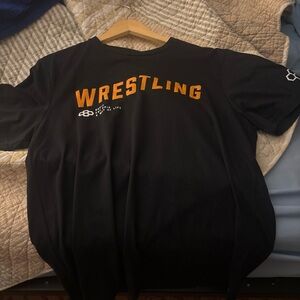 Rudis wrestling shirt
